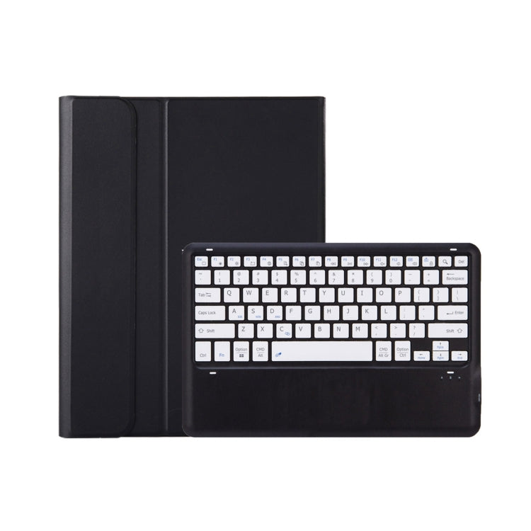 Étui en cuir avec clavier Bluetooth amovible C12B pour iPad Air 13 (2025/2024/Pro 12,9 pouces) (2021/2020/2018)