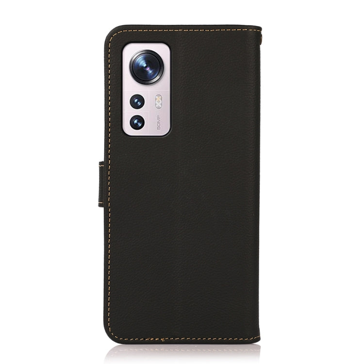 KHAZNEH Custer Genuine Leather RFID Phone Case