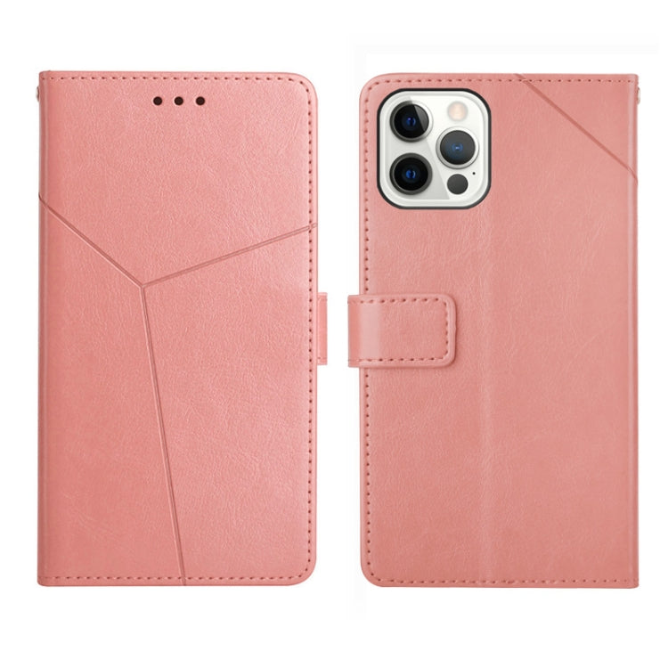 Y Stitching Horizontal Flip Leather Phone Case