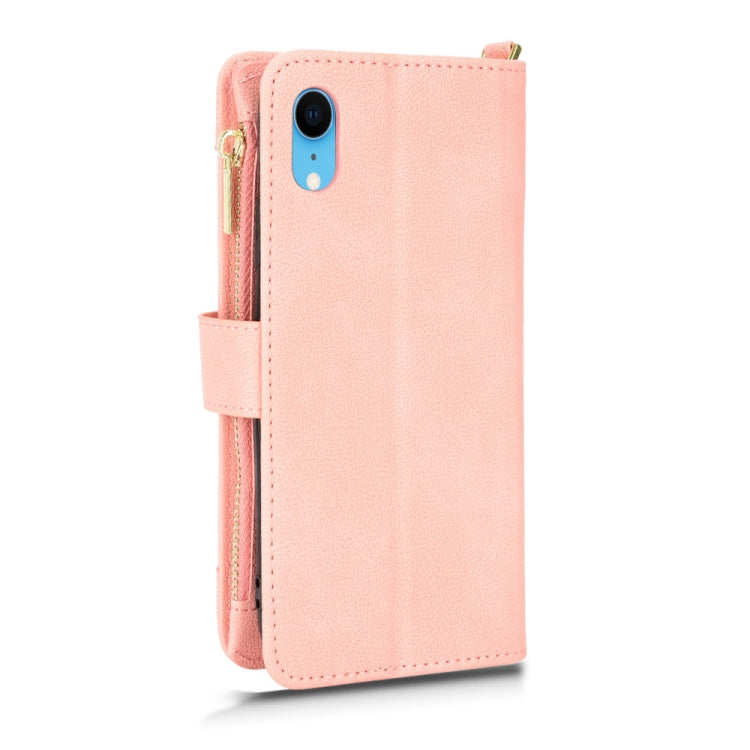 Litchi Texture Zipper Leather Phone Case, For iPhone XR, For iPhone XS Max, For iPhone X / XS