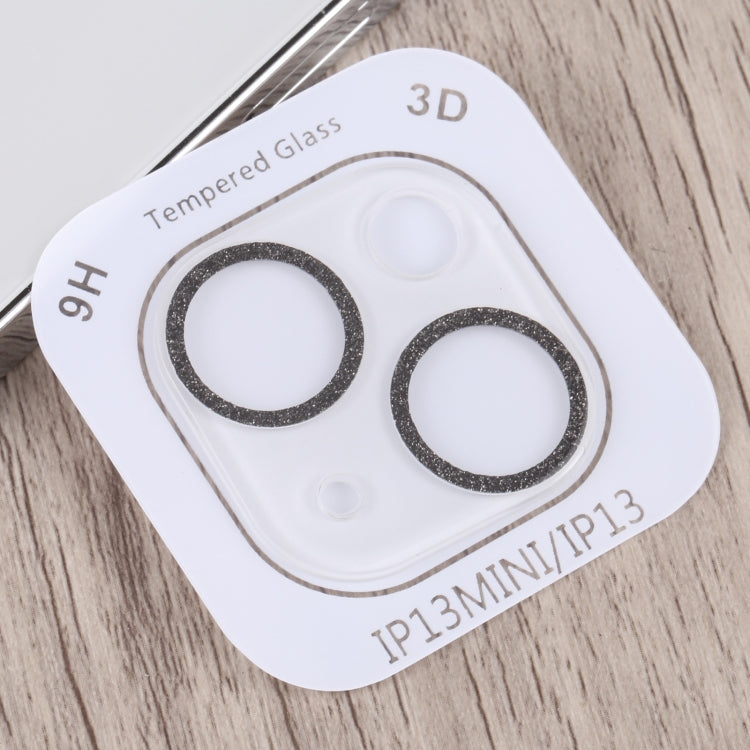 Glitter Ring Tempered Glass Camera Lens Film, For iPhone 13, For iPhone 13 Pro / 13 Pro Max, For iPhone 12 mini  / 11, For iPhone 12 Pro