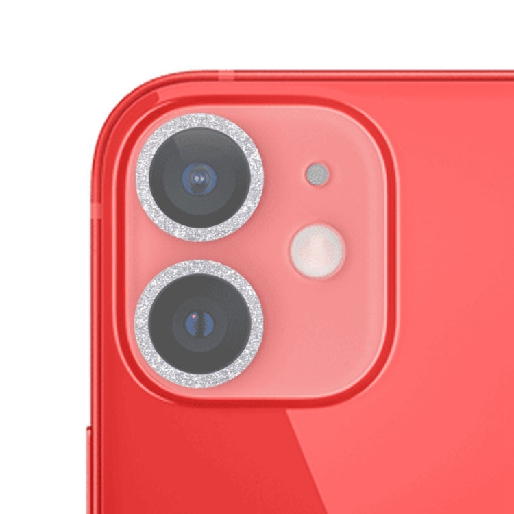 Glitter Ring Tempered Glass Camera Lens Film, For iPhone 13, For iPhone 13 Pro / 13 Pro Max, For iPhone 12 mini  / 11, For iPhone 12 Pro