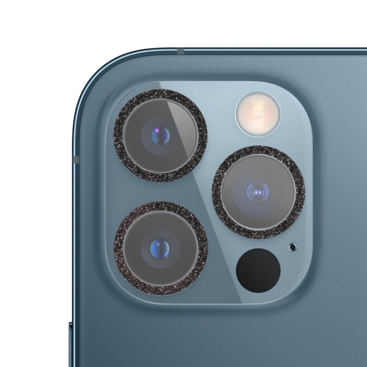 Glitter Ring Tempered Glass Camera Lens Film