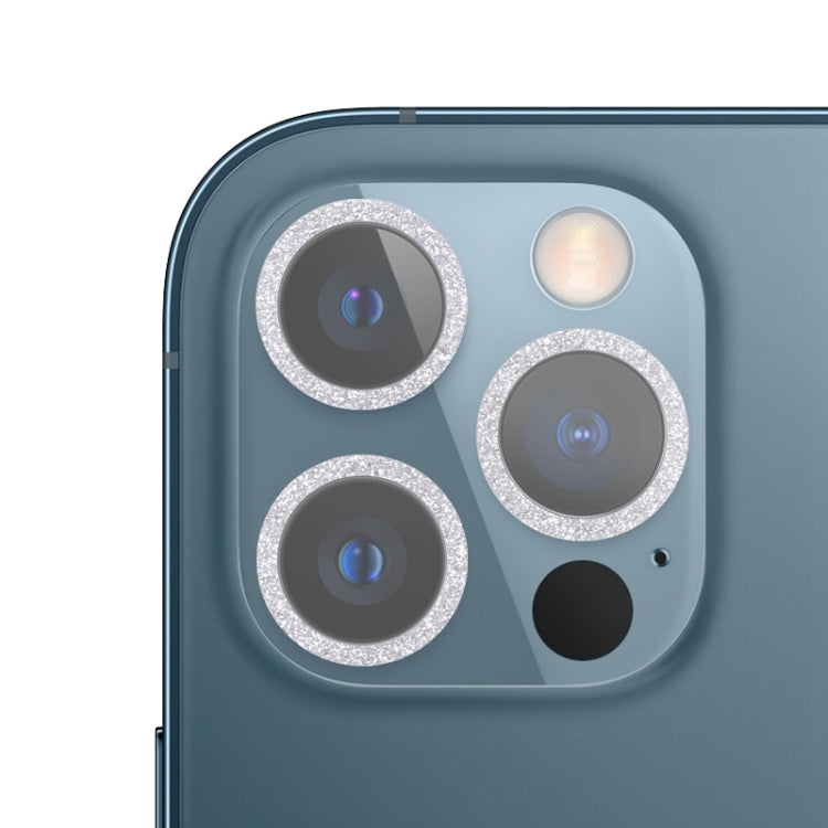 Glitter Ring Tempered Glass Camera Lens Film