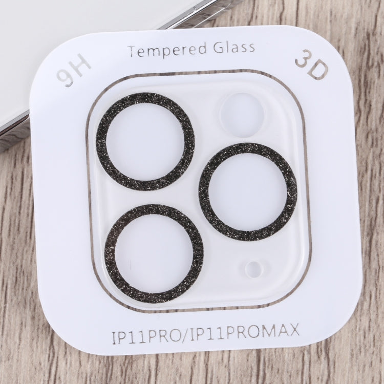 Glitter Ring Tempered Glass Camera Lens Film