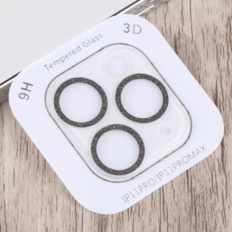 Glitter Ring Tempered Glass Camera Lens Film