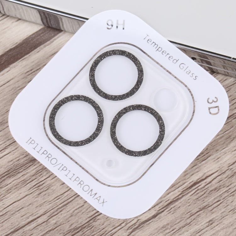 Glitter Ring Tempered Glass Camera Lens Film