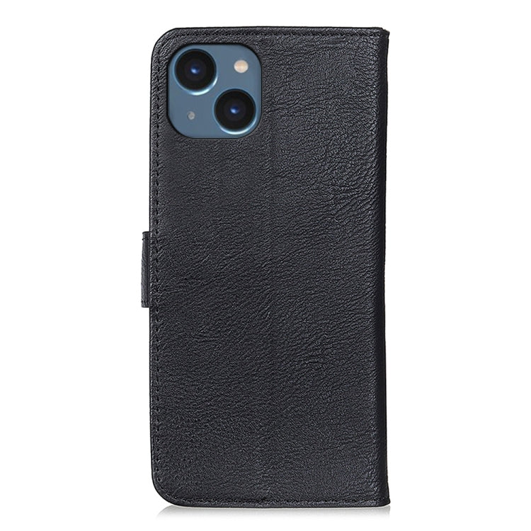 KHAZNEH Cowhide Texture Horizontal Flip Leather Phone Case