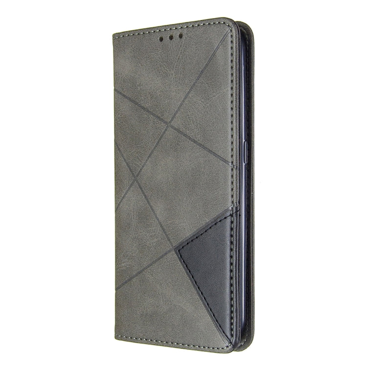 Rhombus Texture Horizontal Flip Magnetic Leather Case with Holder & Card Slots & Wallet, For Galaxy A01, For Galaxy A21