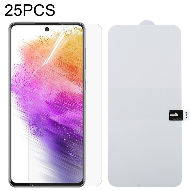 25 PCS Full Screen Protector Explosion-proof Hydrogel Film