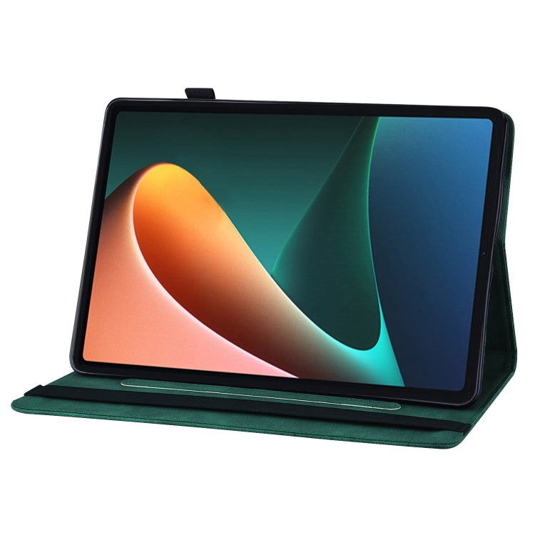 Big Butterfly Embossed Leather Tablet Case