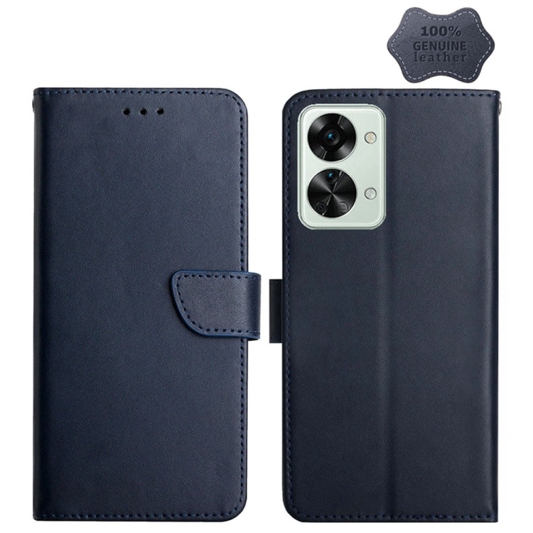 Genuine Leather Fingerprint-proof Horizontal Flip Phone Case, For OnePlus Nord 2T 5G, For Xiaomi 12 Lite