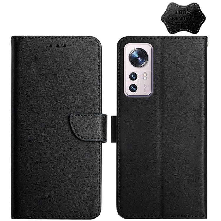 Genuine Leather Fingerprint-proof Horizontal Flip Phone Case, For OnePlus Nord 2T 5G, For Xiaomi 12 Lite