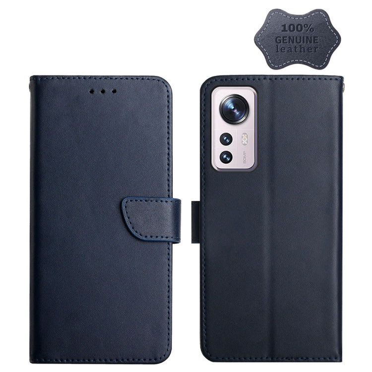 Genuine Leather Fingerprint-proof Horizontal Flip Phone Case, For OnePlus Nord 2T 5G, For Xiaomi 12 Lite