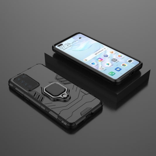 Dual-layer phone case featuring durable polycarbonate and flexible TPU material