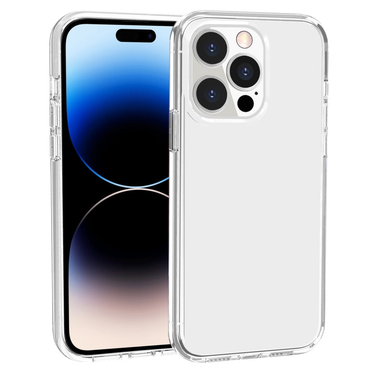 Shockproof Terminator Style Transparent Protective Case, For iPhone 14, For iPhone 14 Pro, For iPhone 14 Plus, For iPhone 14 Pro Max