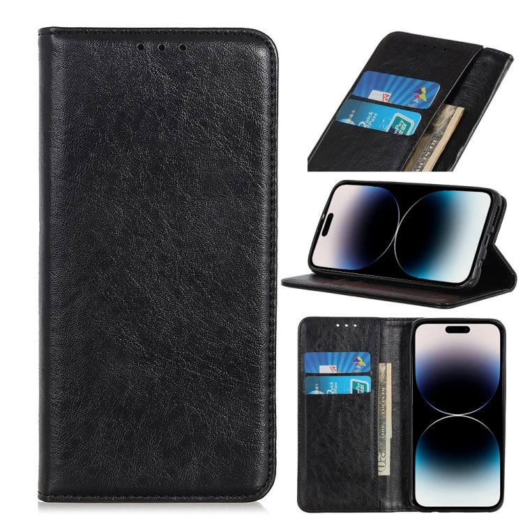 Magnetic Crazy Horse Texture Horizontal Flip Leather Phone Case,Small Quantity Recommended Before iPhone 14 Launching