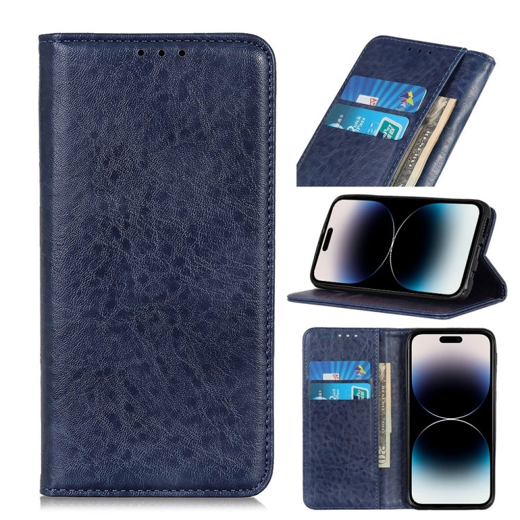 Magnetic Crazy Horse Texture Horizontal Flip Leather Phone Case,Small Quantity Recommended Before iPhone 14 Launching