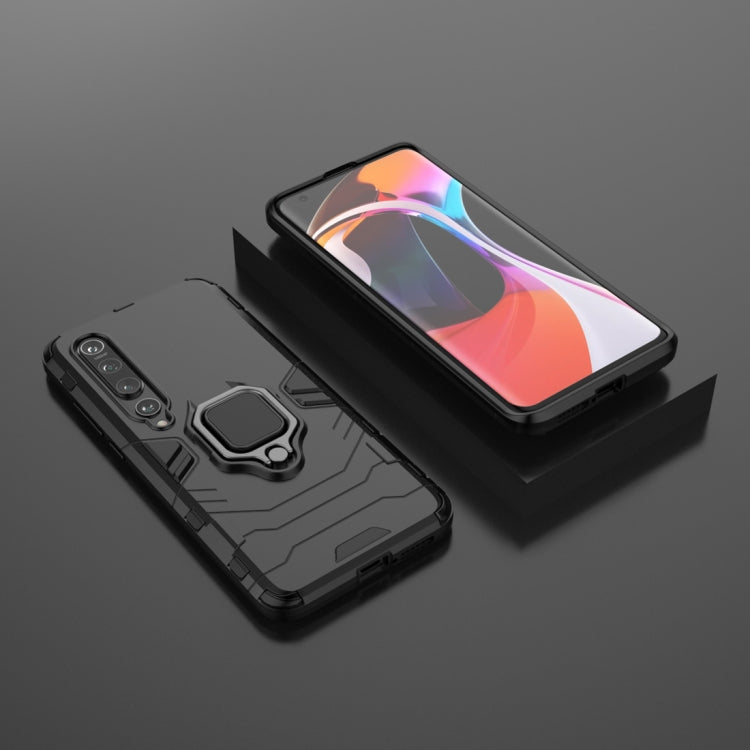 PC + TPU Shockproof Protective Case with Magnetic Ring Holder, For Xiaomi Mi 10, For Xiaomi Mi 10 Pro