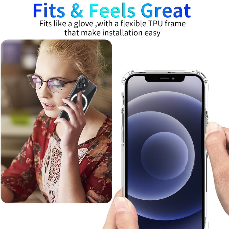 Four Corners Shockproof Magsafe Magnetic Phone Case, For iPhone 14, For iPhone 14 Plus, For iPhone 14 Pro, For iPhone 14 Pro Max