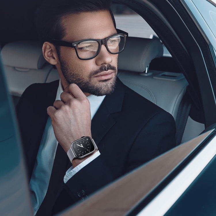 DUX DUCIS Samo Series Electroplated TPU Watch Case For Apple Watch Series, For Apple Watch Series 9 / 8 / 7 41mm, For Apple Watch Series 9 / 8 / 7 45mm, 6&SE&5&4 40mm / 3&2&1 38mm, 6&SE&5&4 44mm / 3&2&1 42mm