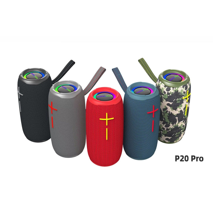 HOPESTAR P20 Pro Waterproof Wireless Bluetooth Speaker, P20 Pro(Grey), P20 Pro(Blue), P20 Pro(Black), P20 Pro(Red)