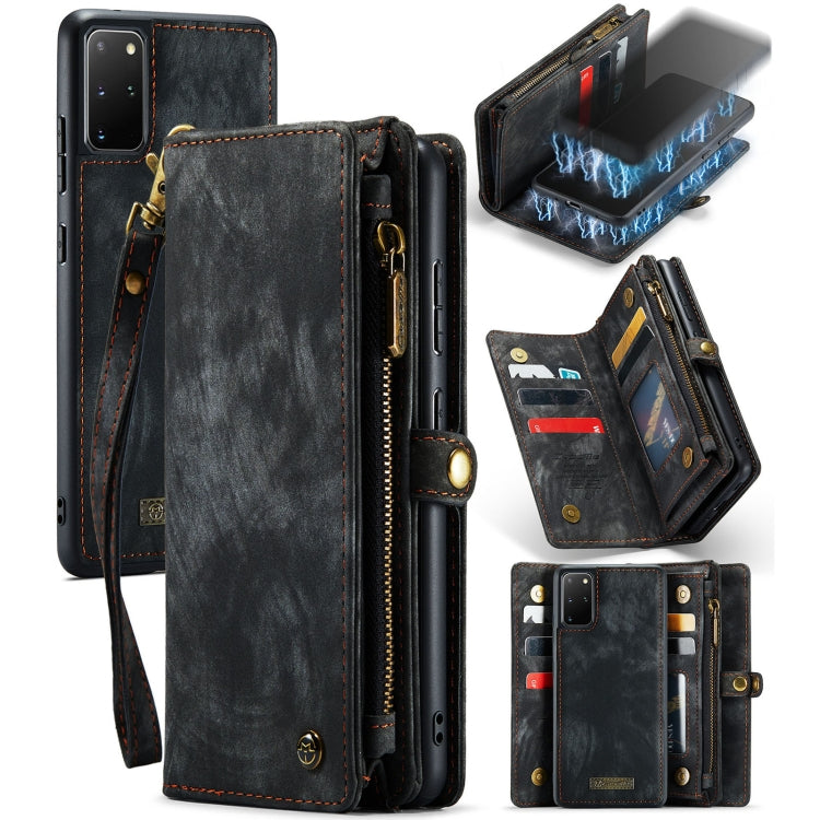 CaseMe Detachable Multifunctional Horizontal Flip Leather Case, with Card Slot & Holder & Zipper Wallet & Photo Frame