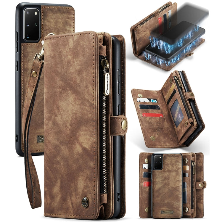CaseMe Detachable Multifunctional Horizontal Flip Leather Case, with Card Slot & Holder & Zipper Wallet & Photo Frame