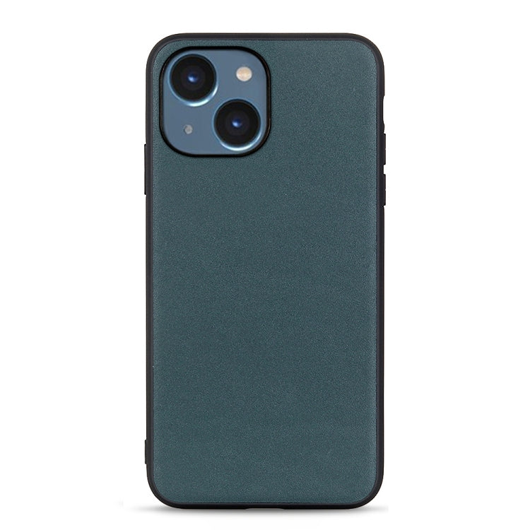 Lambskin Texture Genuine Leather Phone Case, For iPhone 14, For iPhone 14 Plus, For iPhone 14 Pro, For iPhone 14 Pro Max