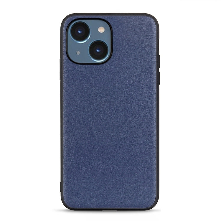 Lambskin Texture Genuine Leather Phone Case, For iPhone 14, For iPhone 14 Plus, For iPhone 14 Pro, For iPhone 14 Pro Max