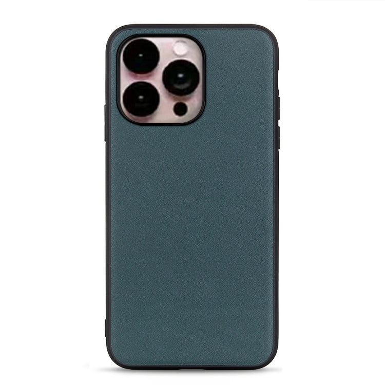 Lambskin Texture Genuine Leather Phone Case, For iPhone 14, For iPhone 14 Plus, For iPhone 14 Pro, For iPhone 14 Pro Max