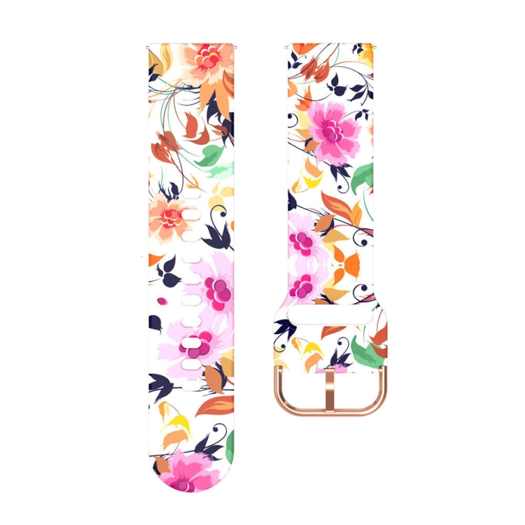 46mm Silicone Printed Strap, For Galaxy Watch