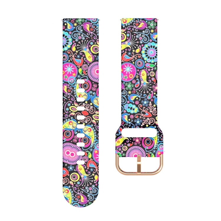 46mm Silicone Printed Strap, For Galaxy Watch