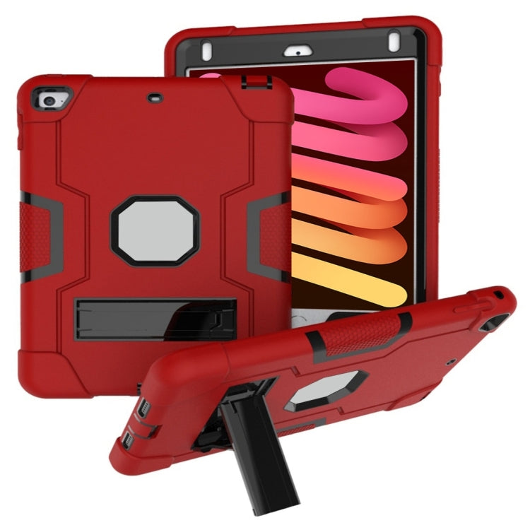Silicone + PC Protective Case with Stand, For iPad 4 / 3 / 2, For iPad mini 3/2/1