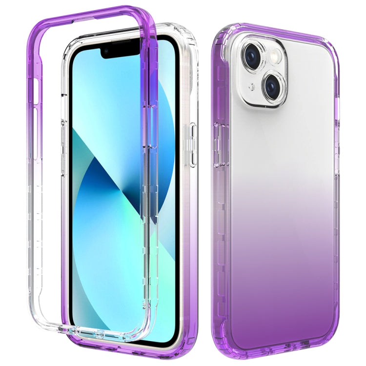 Two-color Gradual Change PC+TPU Phone Case