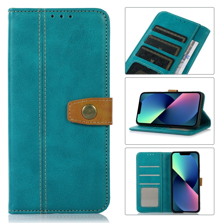 Stitching Thread Calf Texture Leather Phone Case