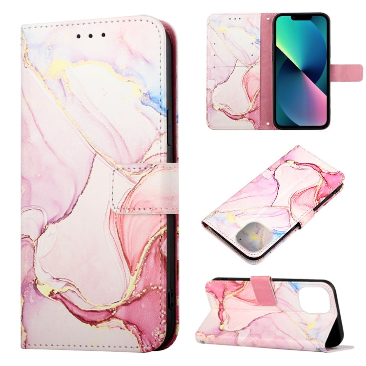 Marble Pattern Flip Leather Phone Case