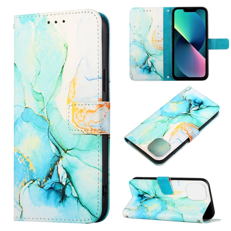 Marble Pattern Flip Leather Phone Case