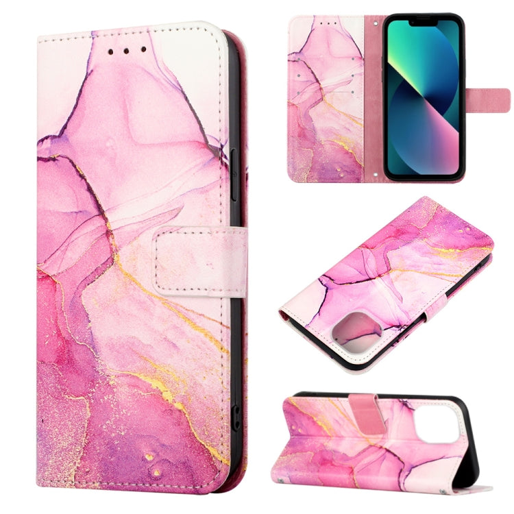 Marble Pattern Flip Leather Phone Case