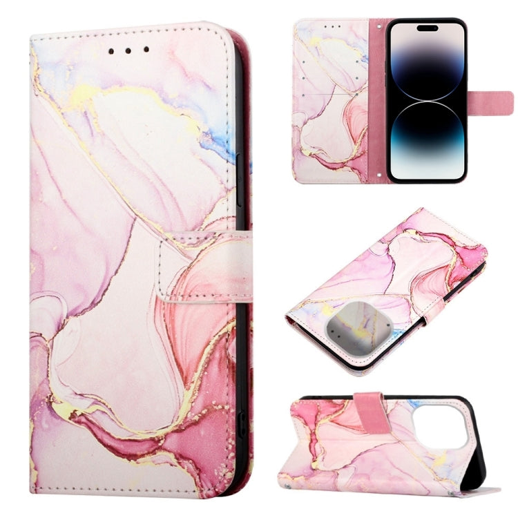 Marble Pattern Flip Leather Phone Case
