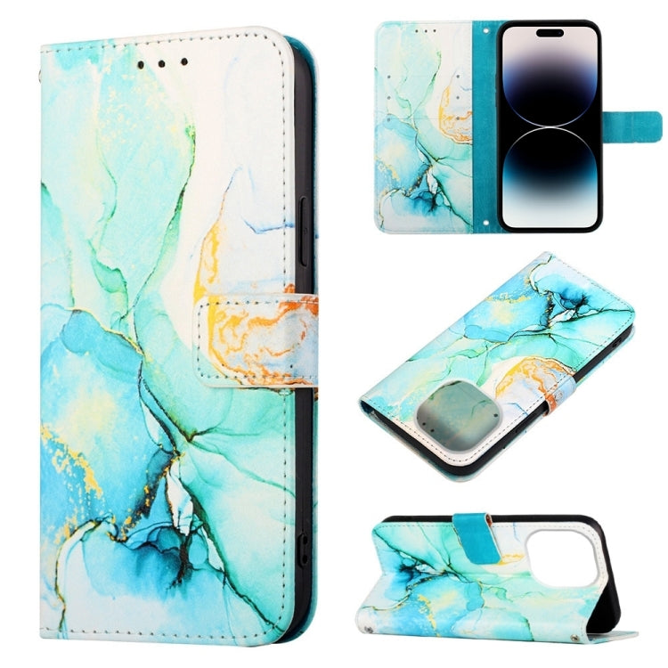 Marble Pattern Flip Leather Phone Case