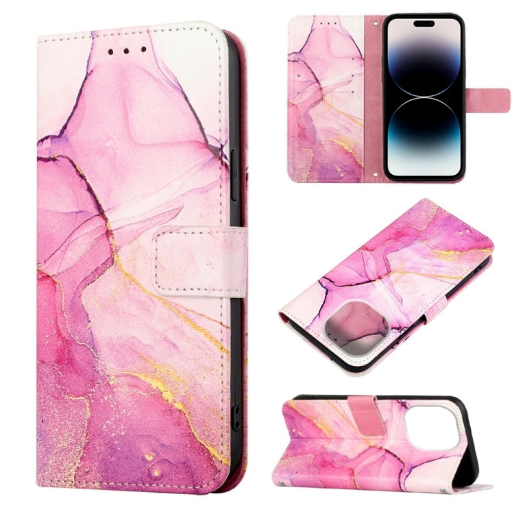 Marble Pattern Flip Leather Phone Case