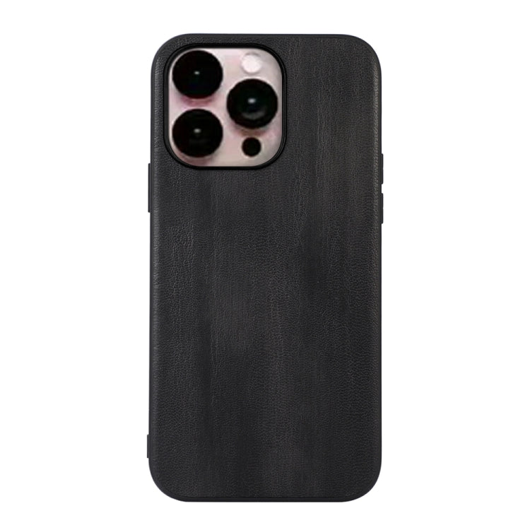 Yellow Cow Texture PU Phone Case, For iPhone 14 Plus, For iPhone 14 Pro Max, For iPhone 14 Pro, For iPhone 14