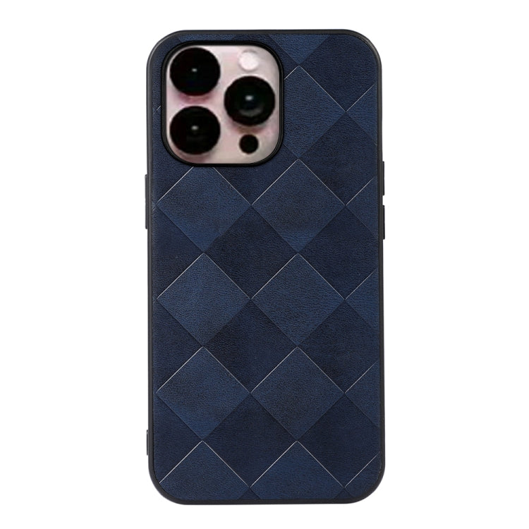 Weave Plaid PU Phone Case, For iPhone 14 Plus, For iPhone 14 Pro Max, For iPhone 14 Pro, For iPhone 14