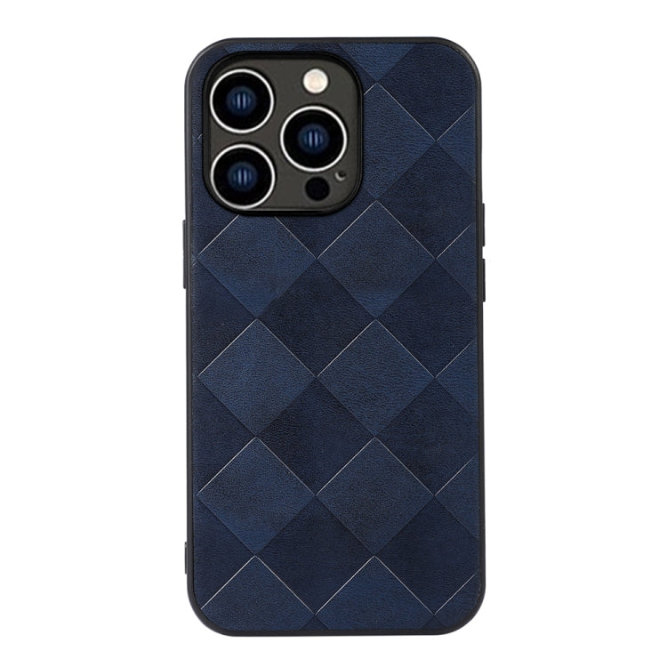 Weave Plaid PU Phone Case, For iPhone 14 Plus, For iPhone 14 Pro Max, For iPhone 14 Pro, For iPhone 14