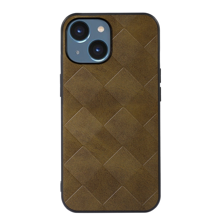 Weave Plaid PU Phone Case, For iPhone 14 Plus, For iPhone 14 Pro Max, For iPhone 14 Pro, For iPhone 14