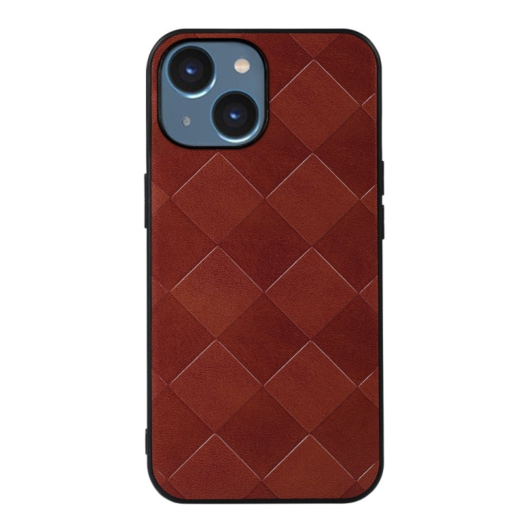Weave Plaid PU Phone Case, For iPhone 14 Plus, For iPhone 14 Pro Max, For iPhone 14 Pro, For iPhone 14