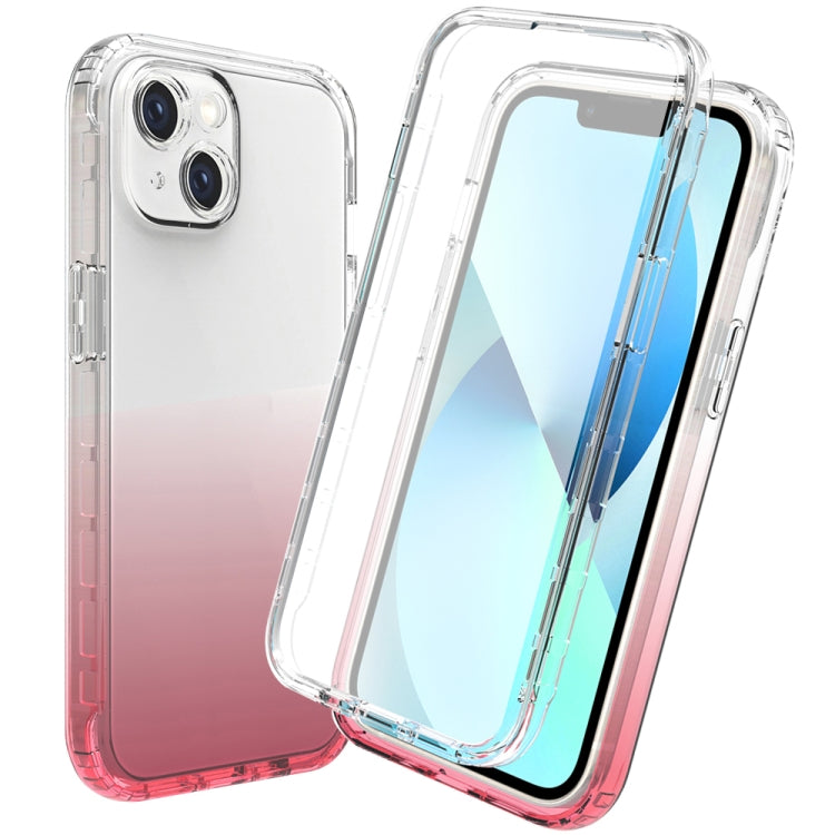 Full Body Shockproof Clear Gradient Phone Case