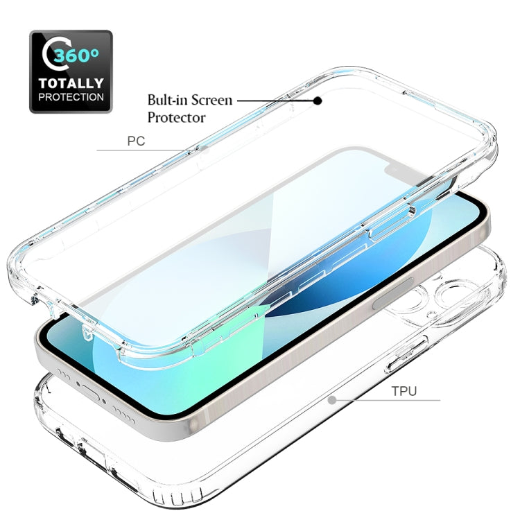 Full Body Shockproof Clear Gradient Phone Case