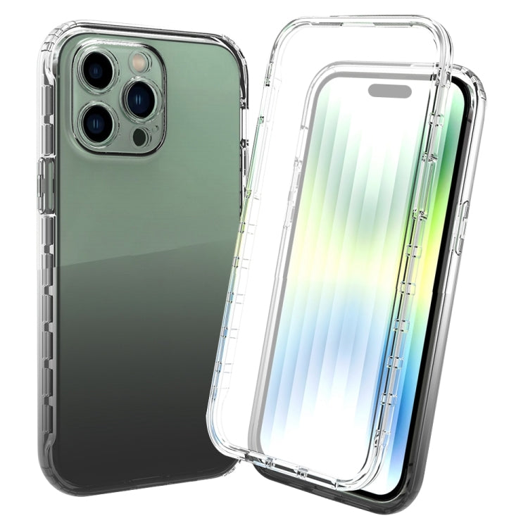 Full Body Shockproof Clear Gradient Phone Case